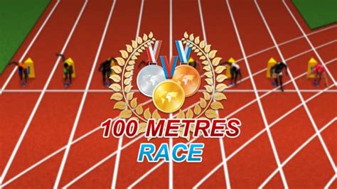 100 metres race game|100 Metres Race .